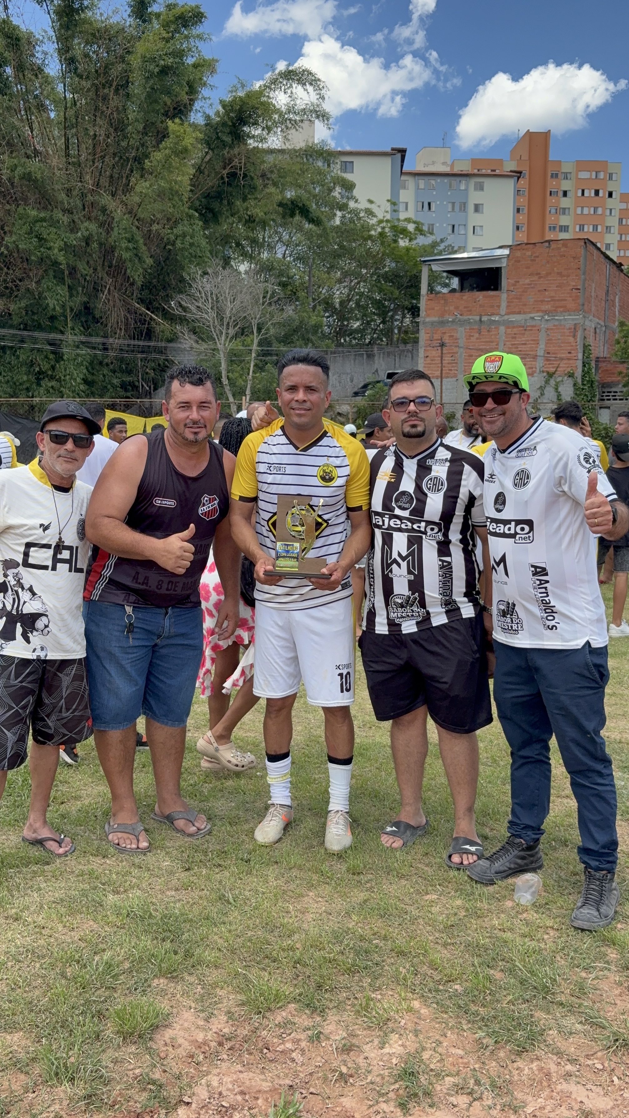 Malvina celebra o título da 2ª Copa Atlético Lajeado