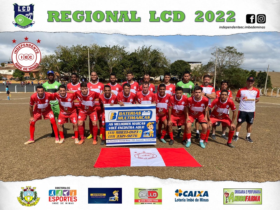 Escudo do Independente E.C. de Imbé de Minas.